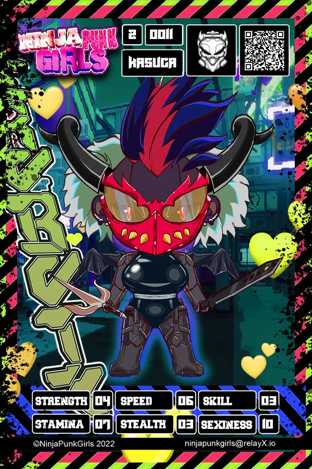 Original minted card #0011 Kasuga