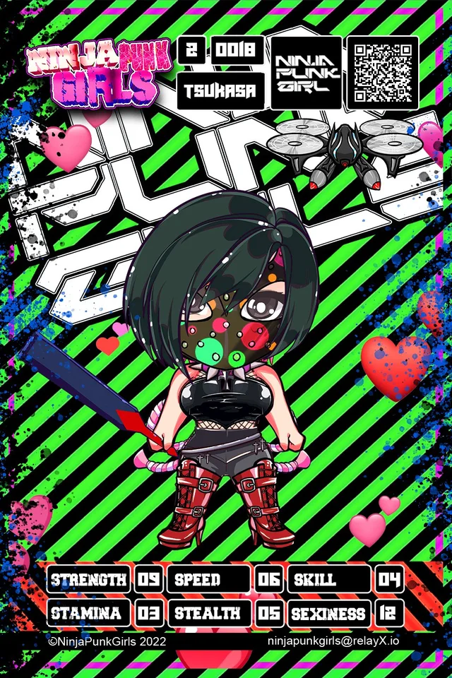 Original minted card #0018 Tsukasa