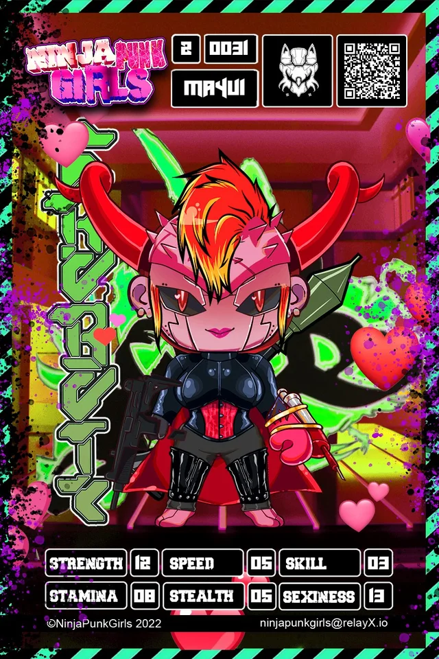 Original minted card #0031 Mayui
