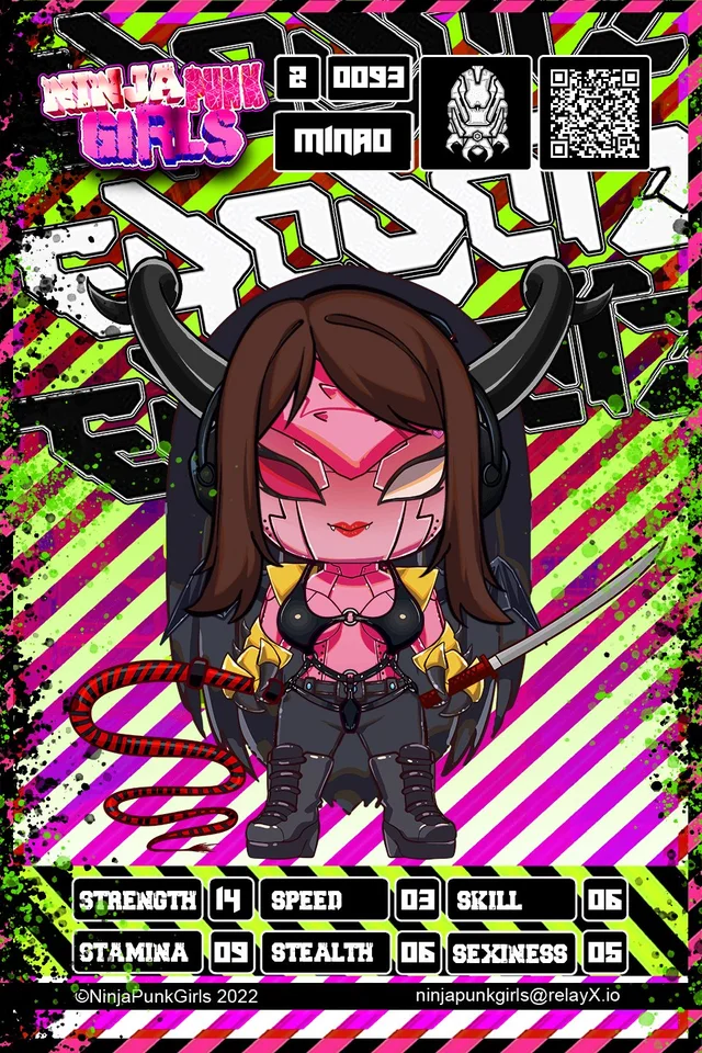 Original minted card #0093 Minao