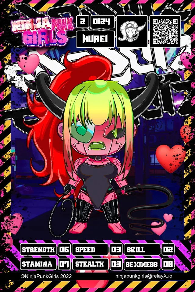 Original minted card #0124 Kurei