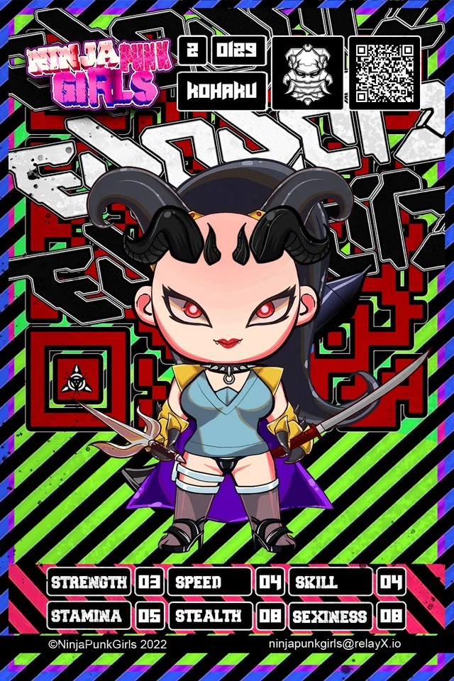 Original minted card #0129 Kohaku