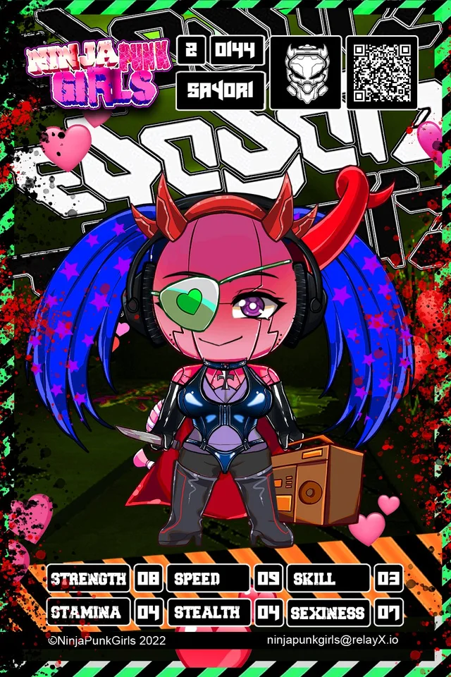 Original minted card #0144 Sayori