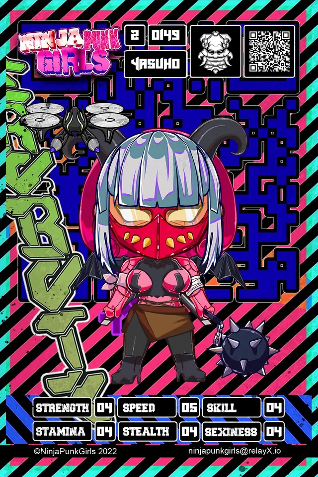 Original minted card #0149 Yasuho