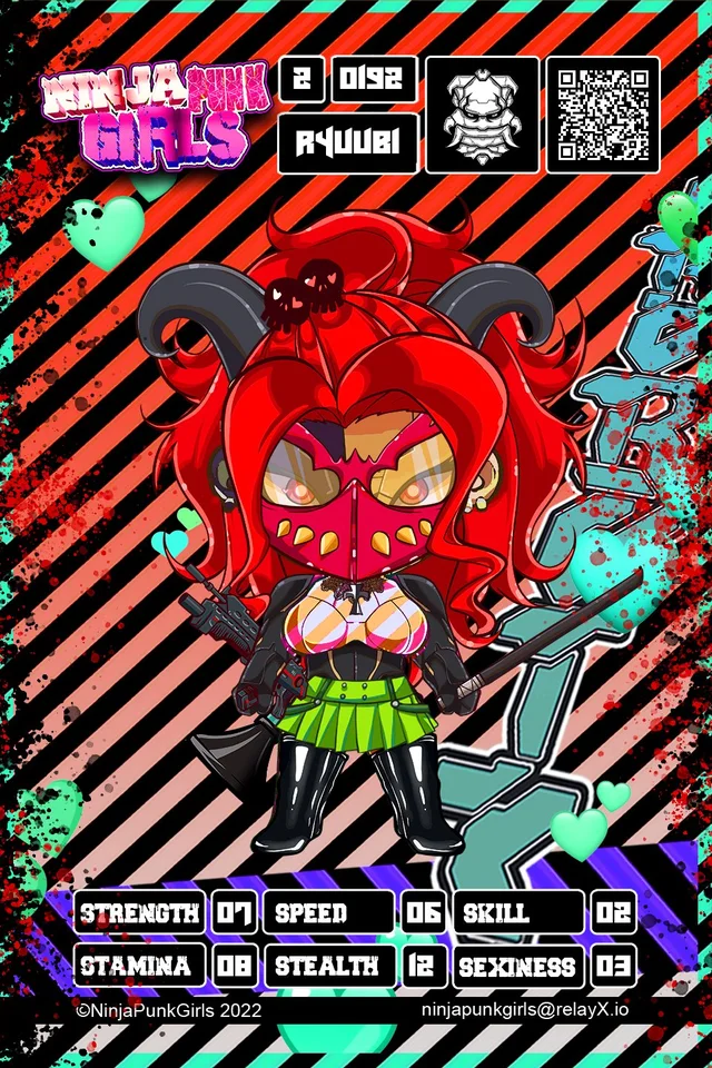 Original minted card #0192 Ryuubi
