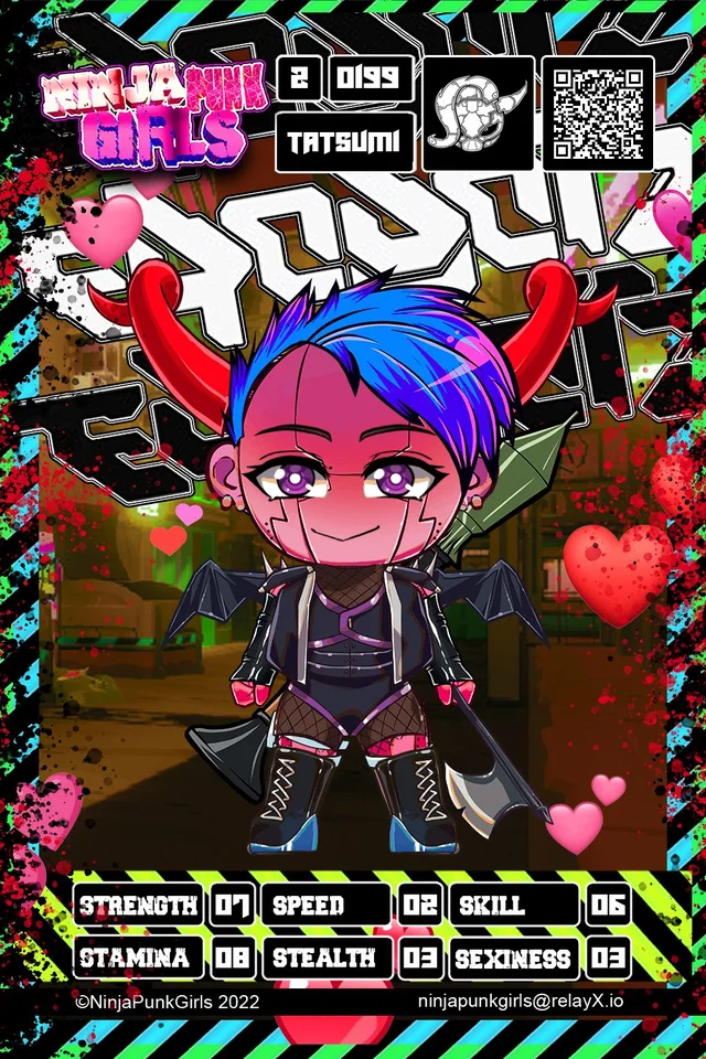 Original minted card #0199 Tatsumi