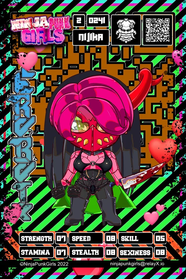 Original minted card #0241 Nijika