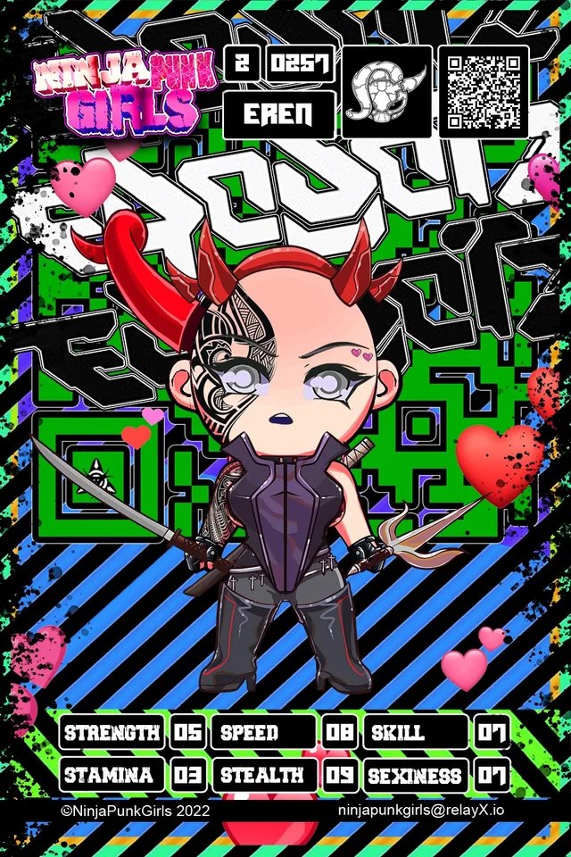 Original minted card #0257 Eren