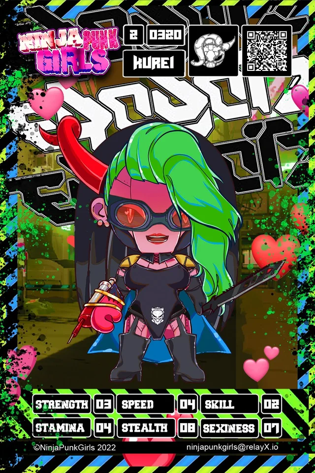 Original minted card #0320 Kurei