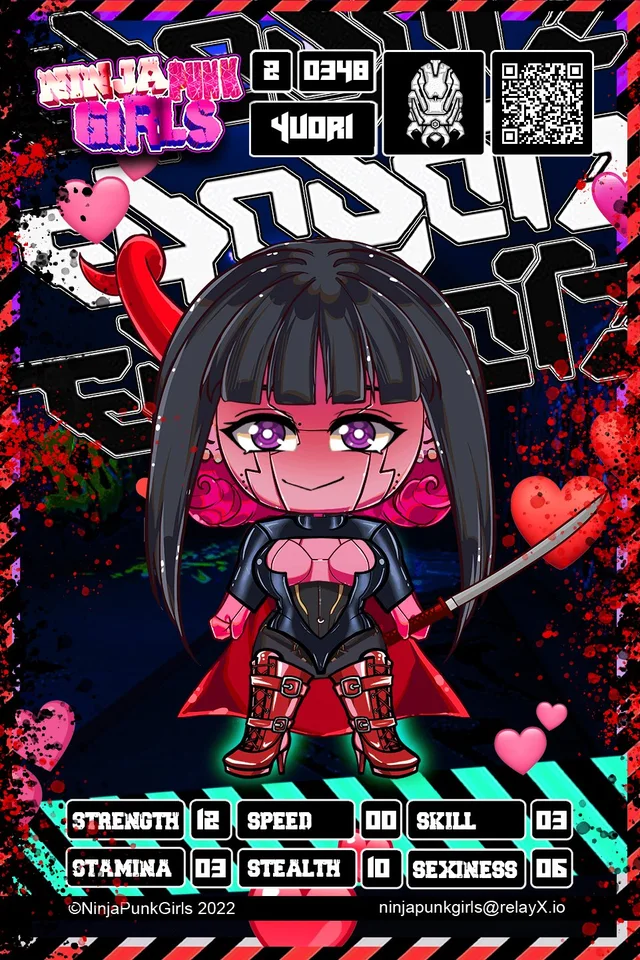 Original minted card #0348 Yuori