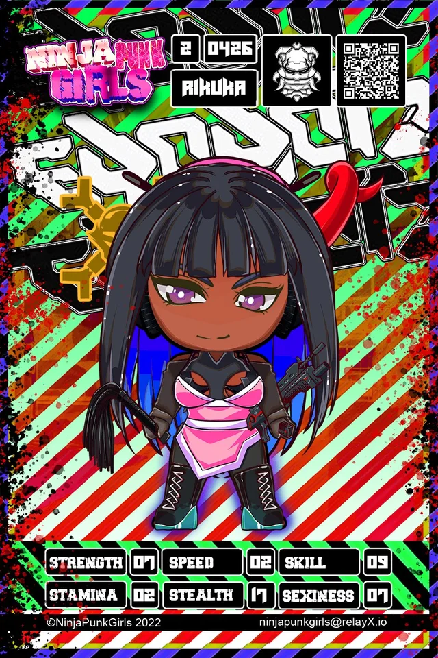 Original minted card #0426 Rikuka