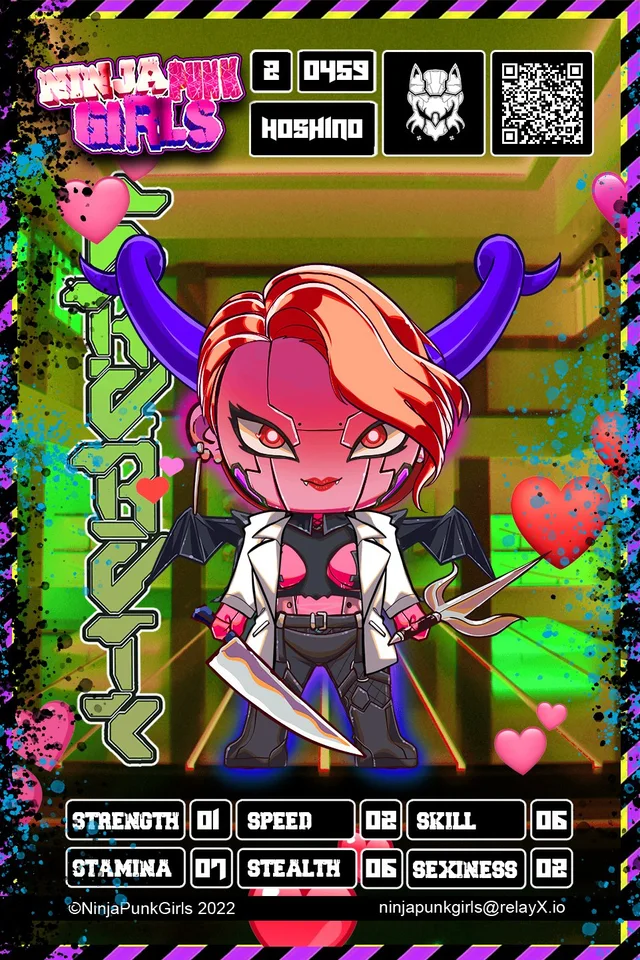 Original minted card #0459 Hoshino
