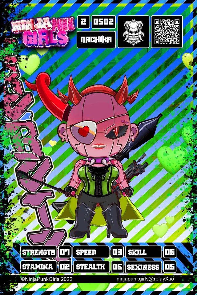Original minted card #0502 Nachika