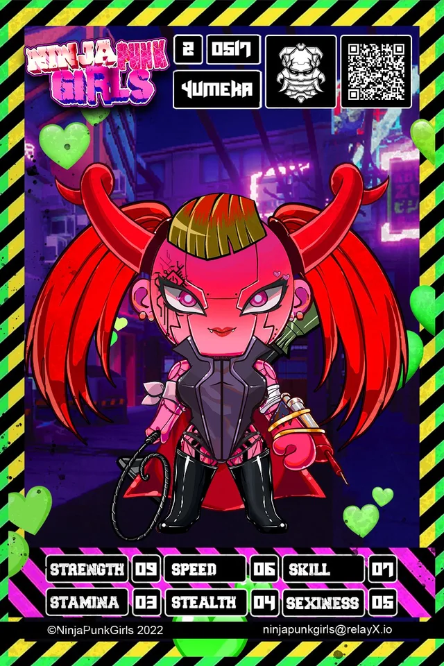 Original minted card #0517 Yumeka