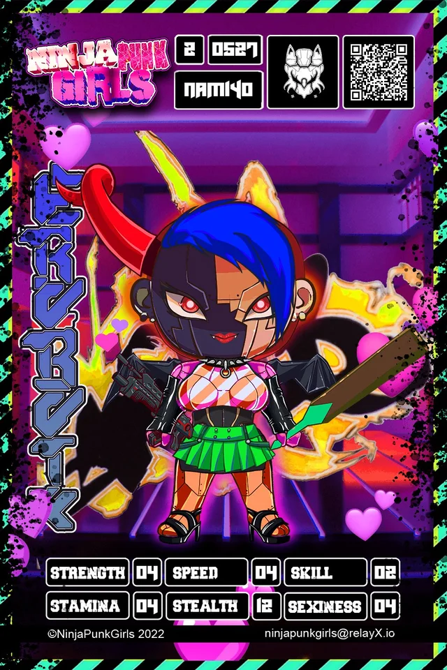 Original minted card #0527 Namiyo
