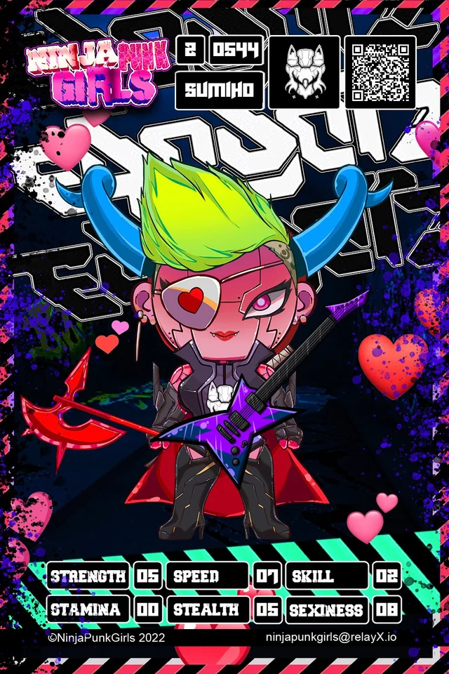 Original minted card #0544 Sumiho