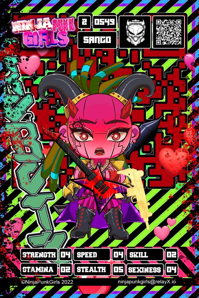 Original minted card #0549 Sango