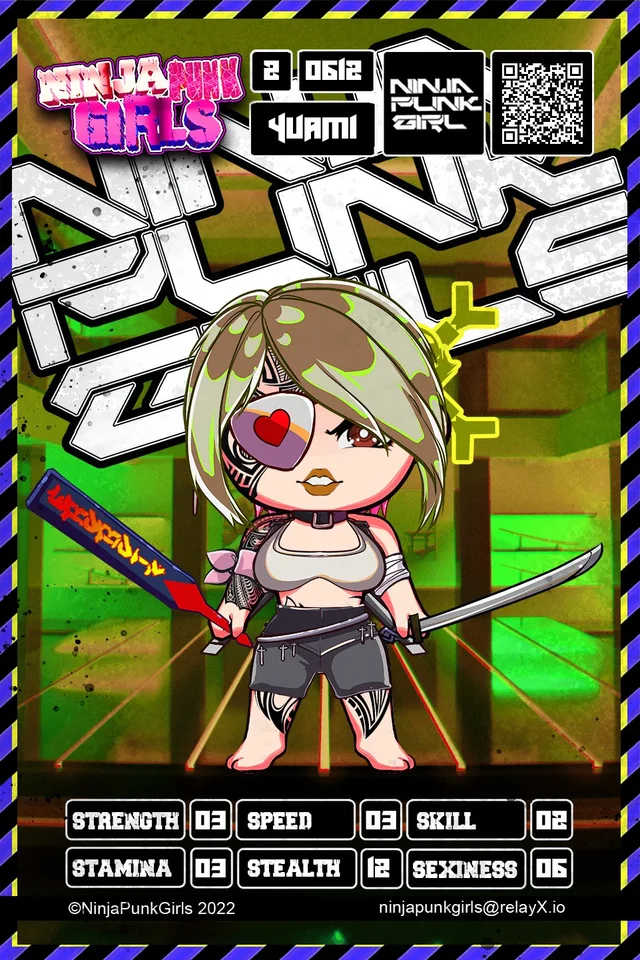 Original minted card #0612 Yuami