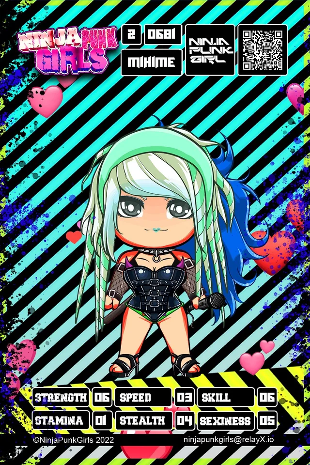 Original minted card #0681 Mihime