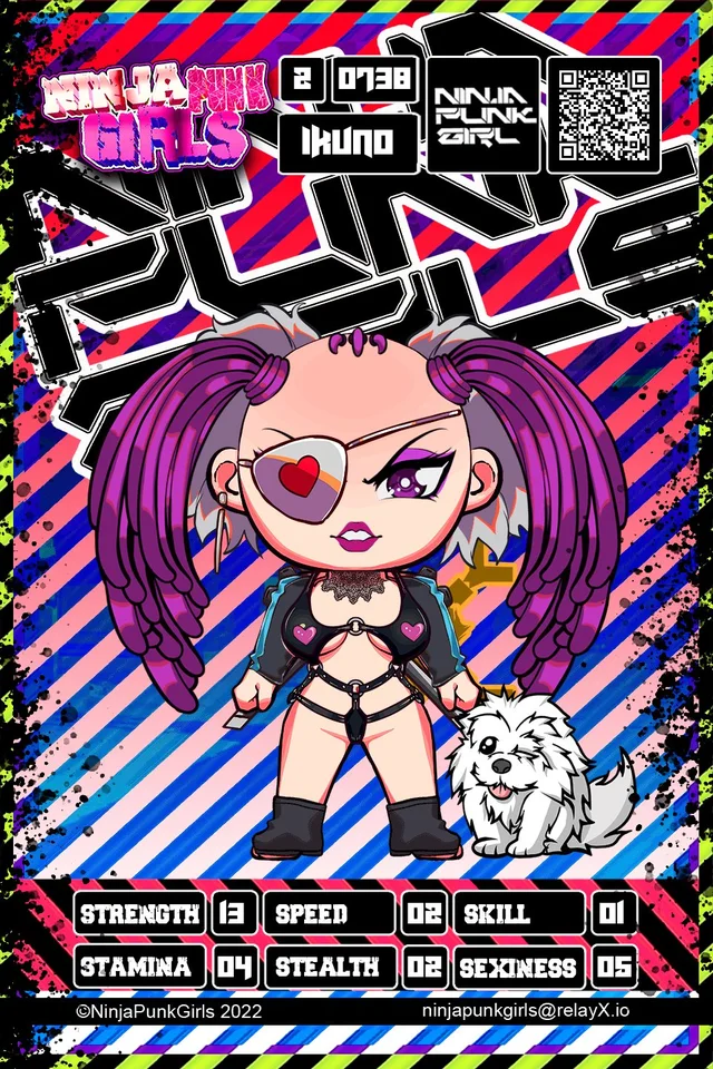 Original minted card #0738 Ikuno