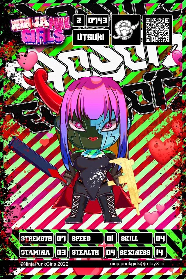 Original minted card #0743 Utsuki
