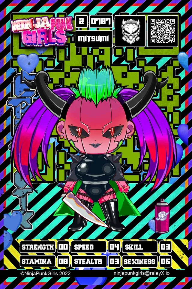 Original minted card #0787 Mitsumi