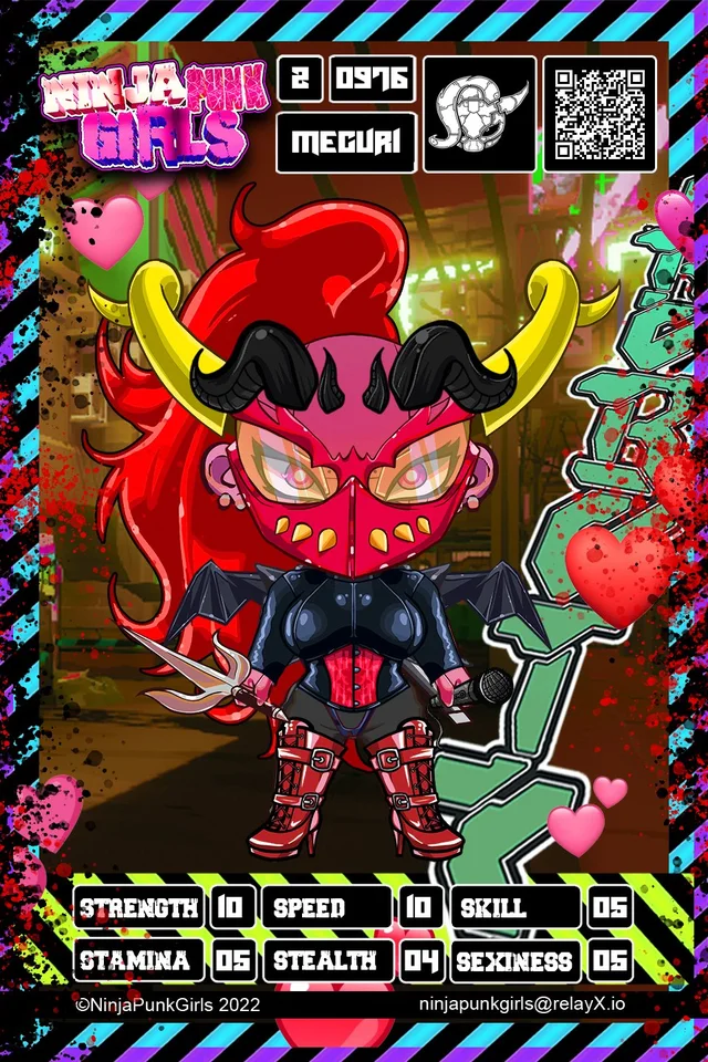 Original minted card #0976 Meguri