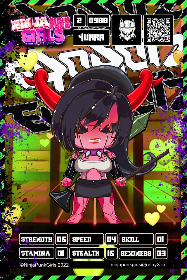 Original minted card #0988 Yuara