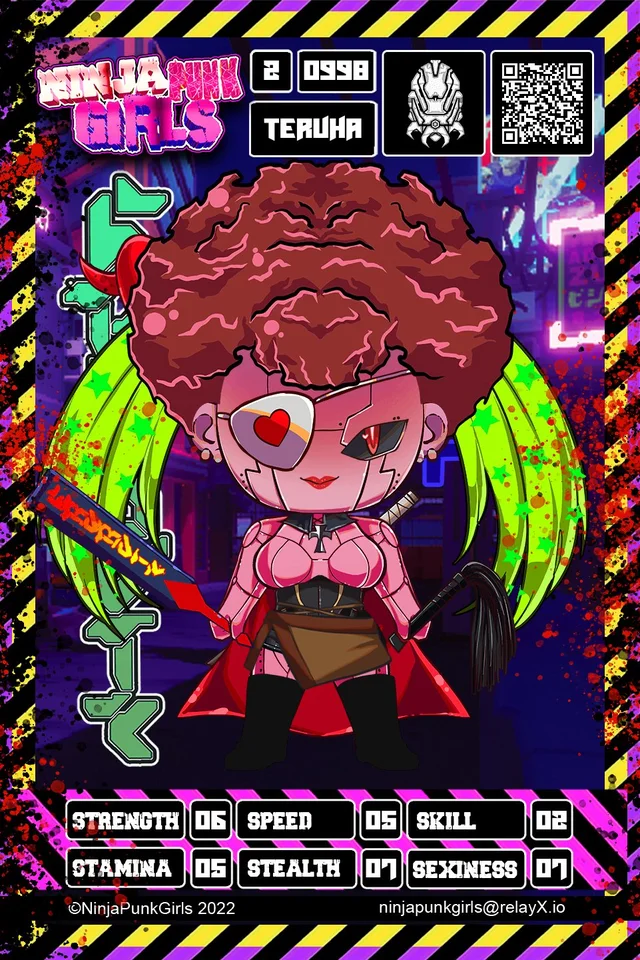 Original minted card #0998 Teruha