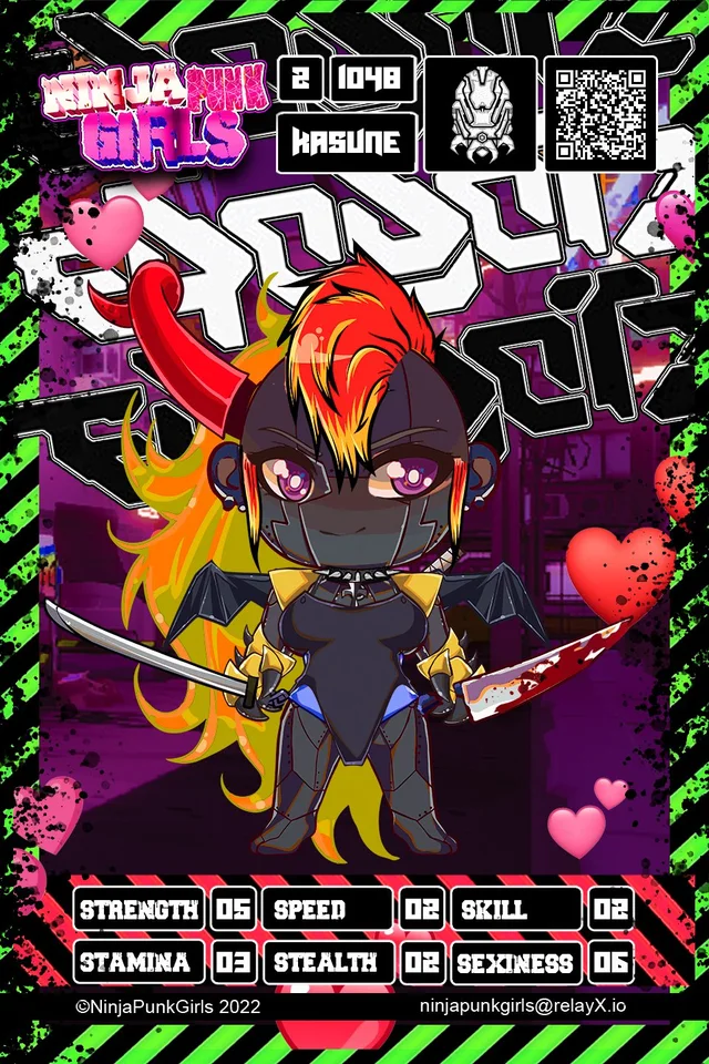 Original minted card #1048 Kasune