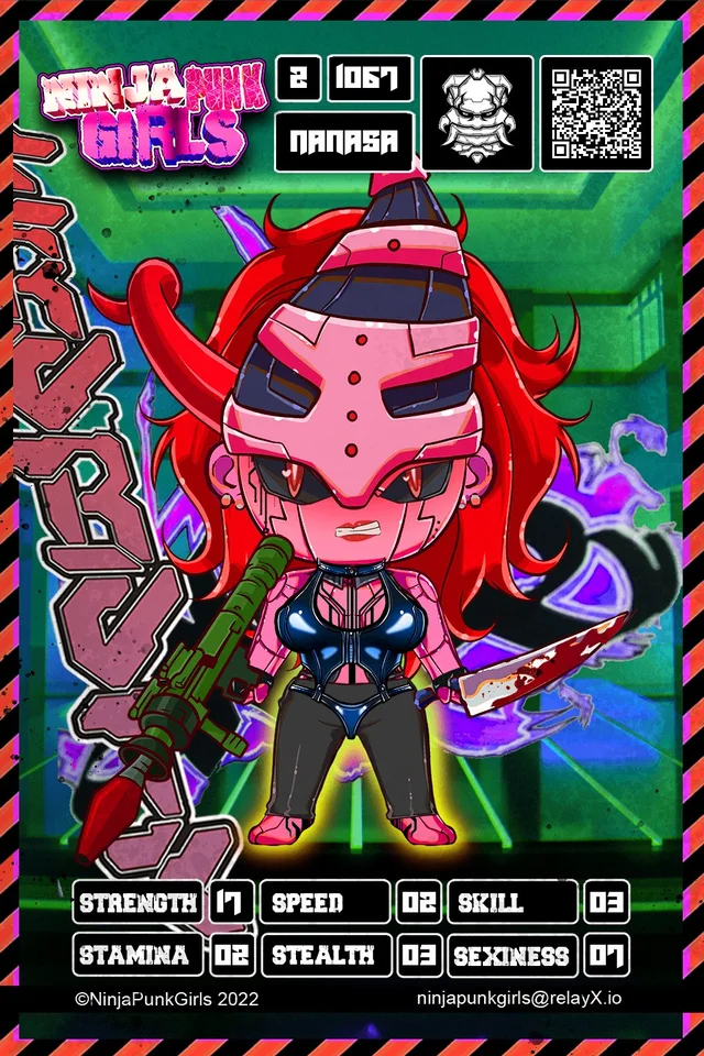 Original minted card #1067 Nanasa