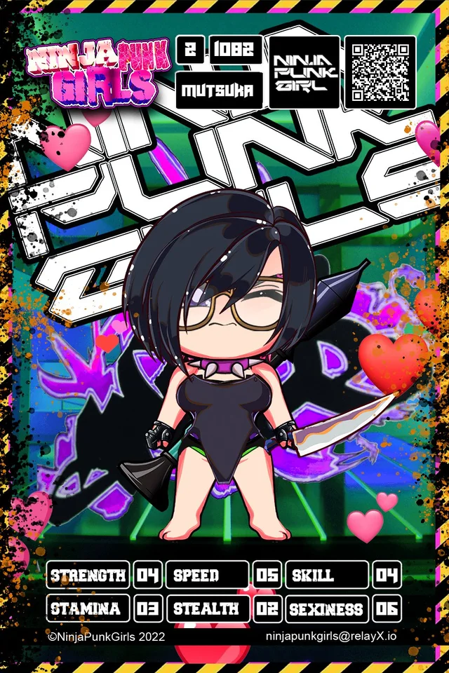 Original minted card #1082 Mutsuka