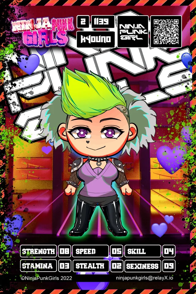Original minted card #1139 Kyouno