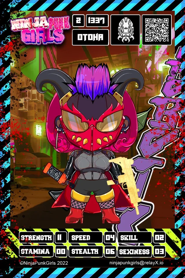Original minted card #1337 Otoha