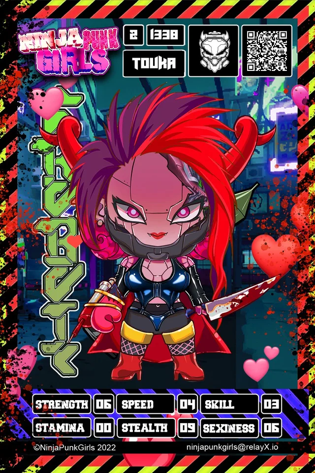 Original minted card #1338 Touka