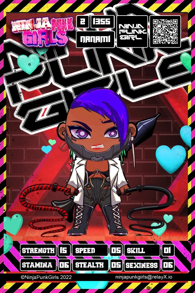 Original minted card #1355 Nanami