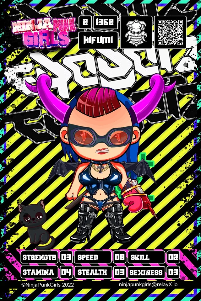 Original minted card #1362 Kifumi