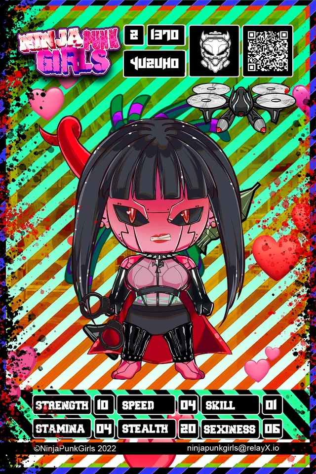 Original minted card #1370 Yuzuho