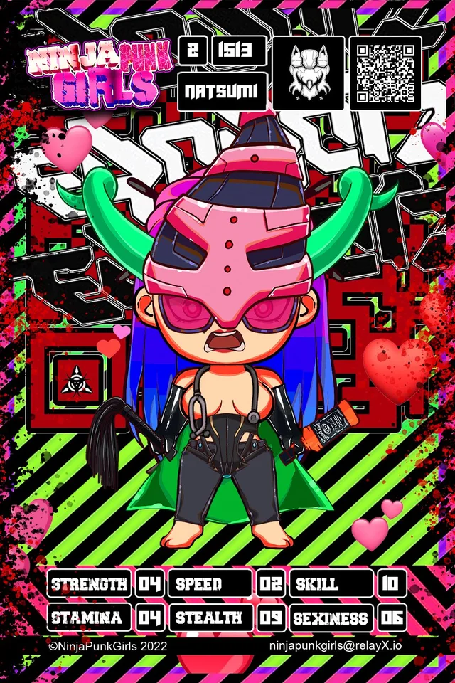 Original minted card #1513 Natsumi