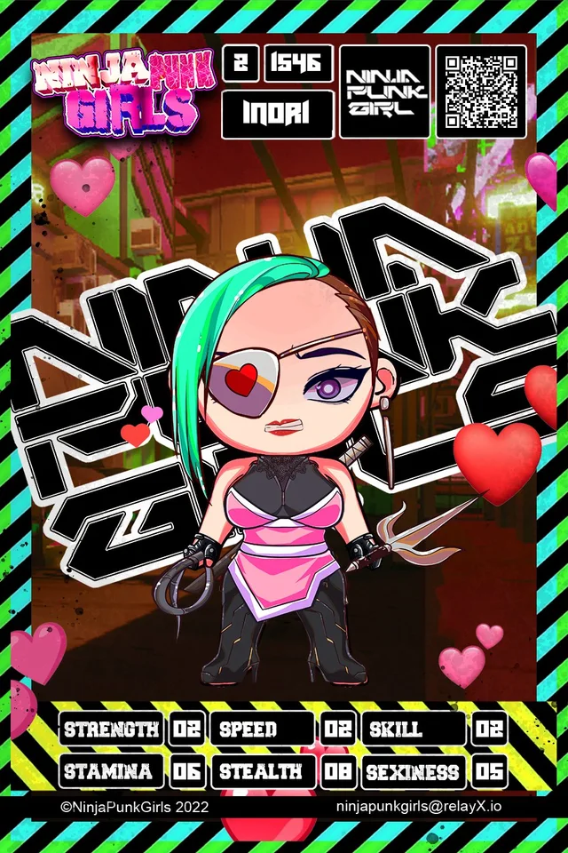 Original minted card #1546 Inori