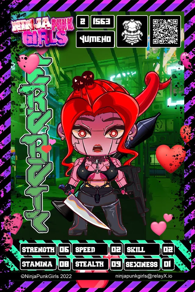 Original minted card #1563 Yumeho