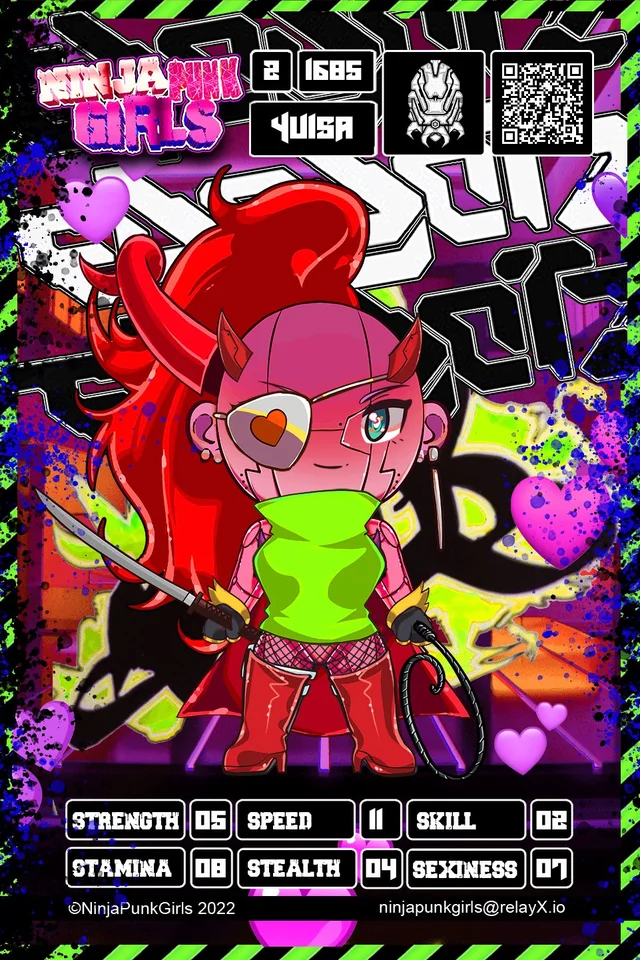 Original minted card #1685 Yuisa
