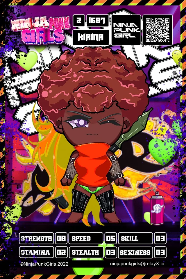 Original minted card #1687 Kirina