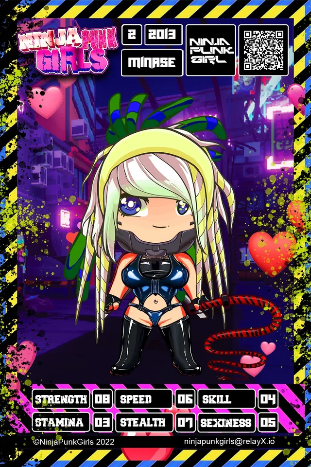 Original minted card #2013 Minase