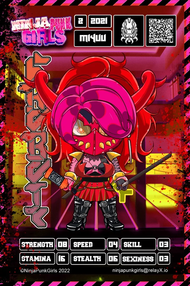 Original minted card #2021 Miyuu
