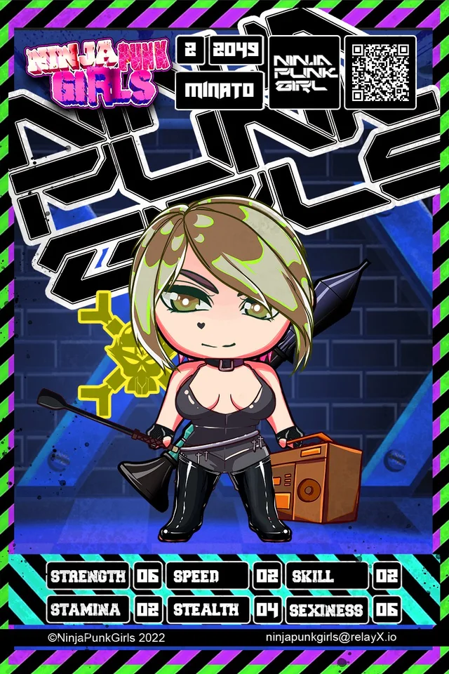 Original minted card #2049 Minato