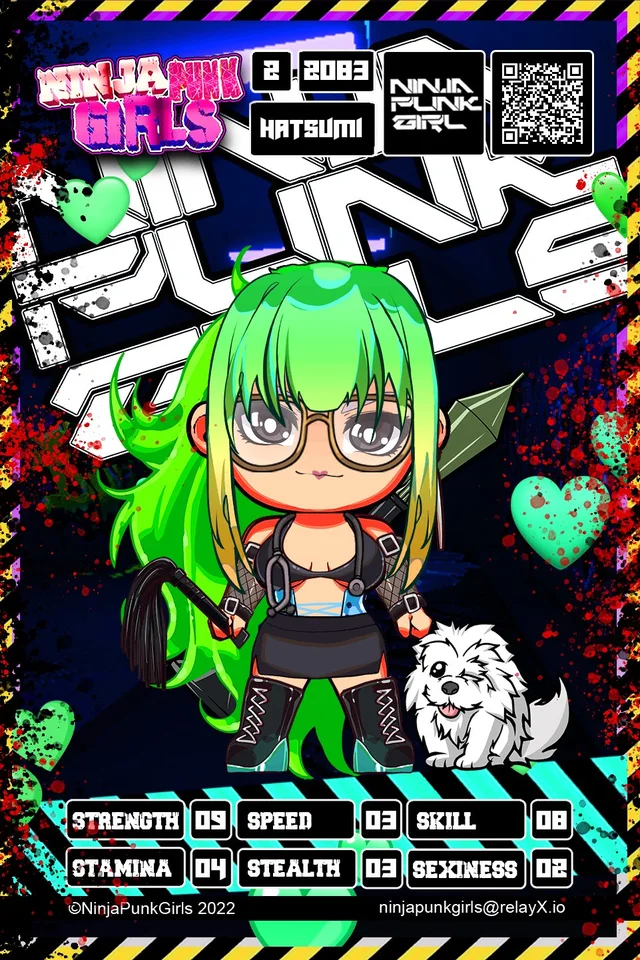 Original minted card #2083 Hatsumi