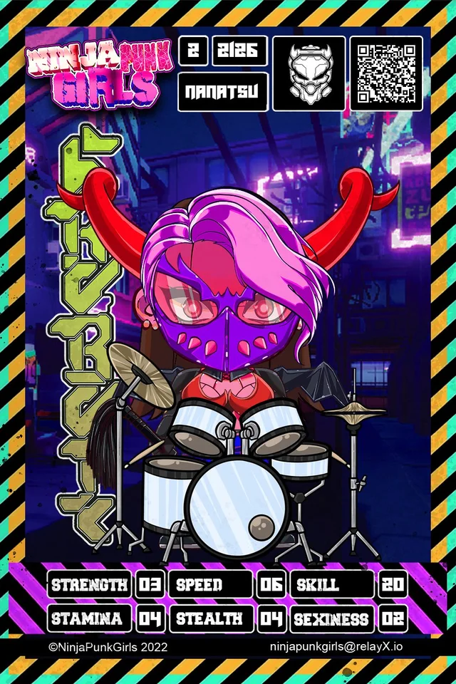 Original minted card #2126 Nanatsu