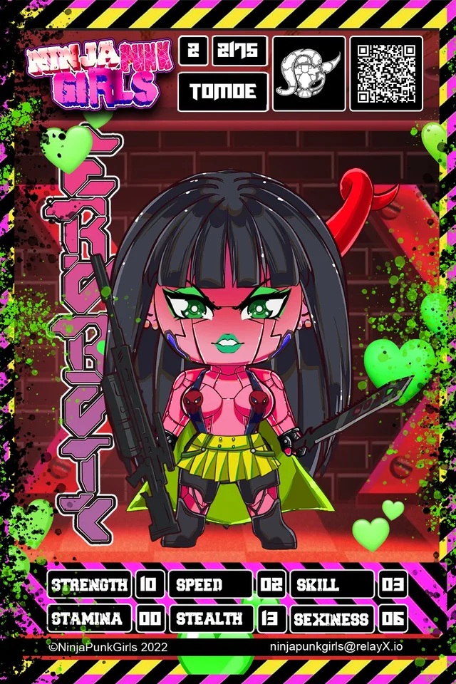 Original minted card #2175 Tomoe