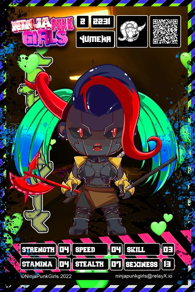 Original minted card #2231 Yumeka